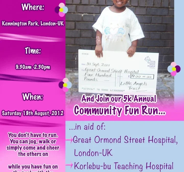 Join Us for the 2012 Community Fun Run at Kennington Park