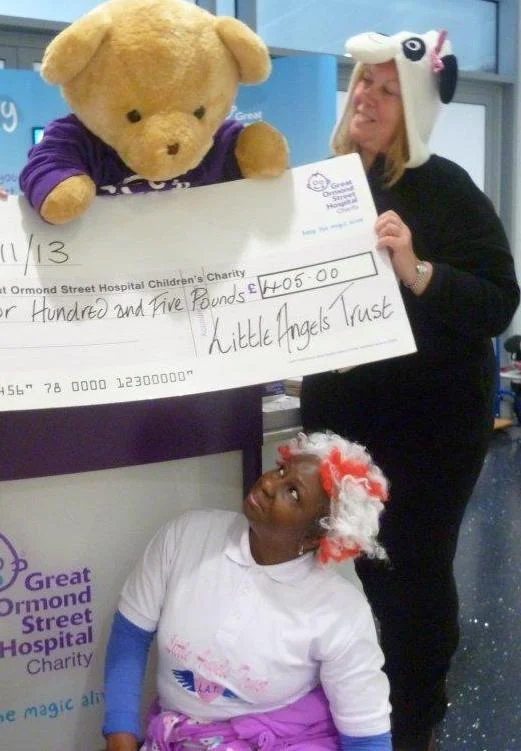Donation by LAT TO GOSH for children