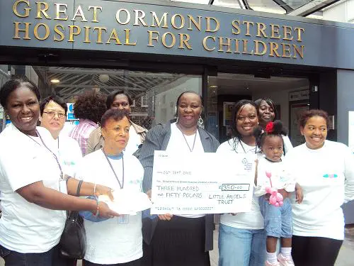 Donation to LAT by GOSH in London