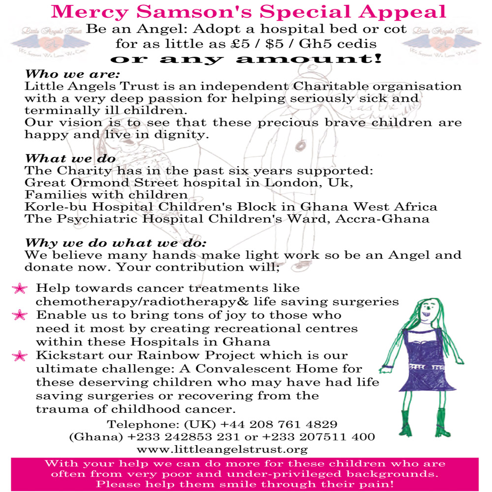 Mercy Samson's special appeal