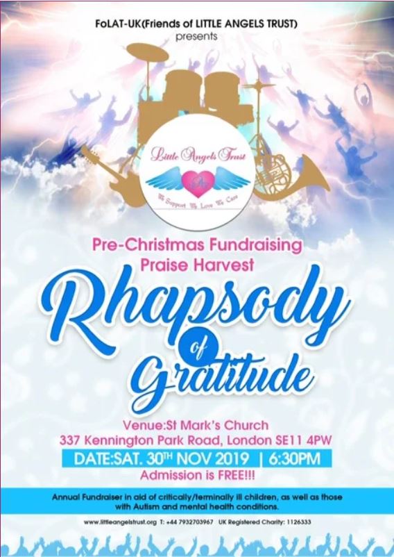 Rhapsody of Gratitude Fundraising Praise Harvest